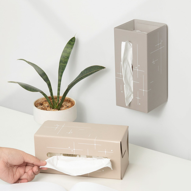 多向壁掛衛生紙盒 - 幾何｜LHiDS