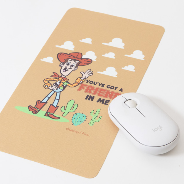 【玩具總動員】胡迪專區-三合一多功能滑鼠墊 標準尺寸 | 正版授權｜ekax