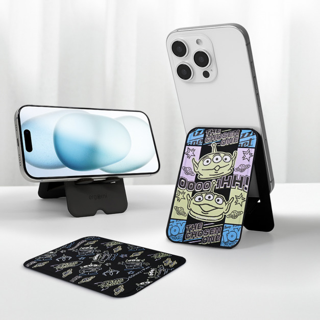 【玩具總動員】Atlas｜便攜通用手機支架-暗黑派對 | 正版授權｜ergomi