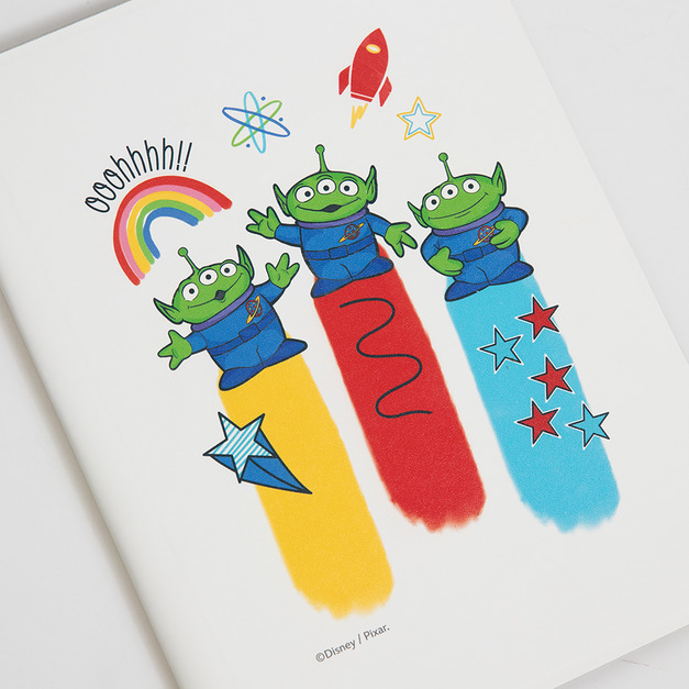 【玩具總動員】三眼怪三重視界_A5 書套筆記本 | 正版授權 | LHiDS