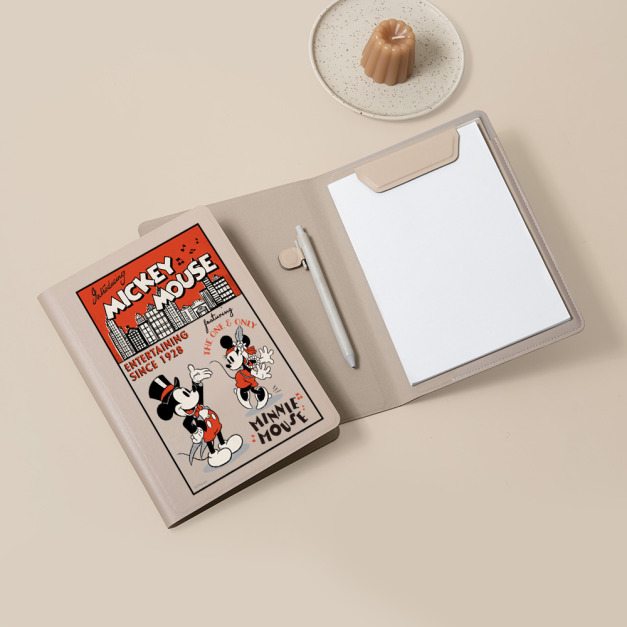 【米奇好朋友】米奇和米妮_A5 書套筆記本 | 正版授權 | LHiDS