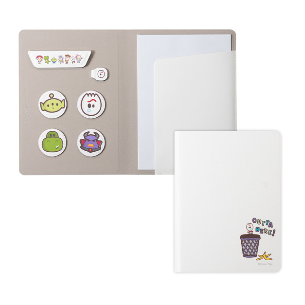 【玩具總動員】Q版逃脫叉奇_A5 書套筆記本 | 正版授權 | LHiDS