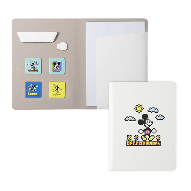 【米奇好朋友】米奇天天樂迷你像素星_A5 書套筆記本| 正版授權 | LHiDS