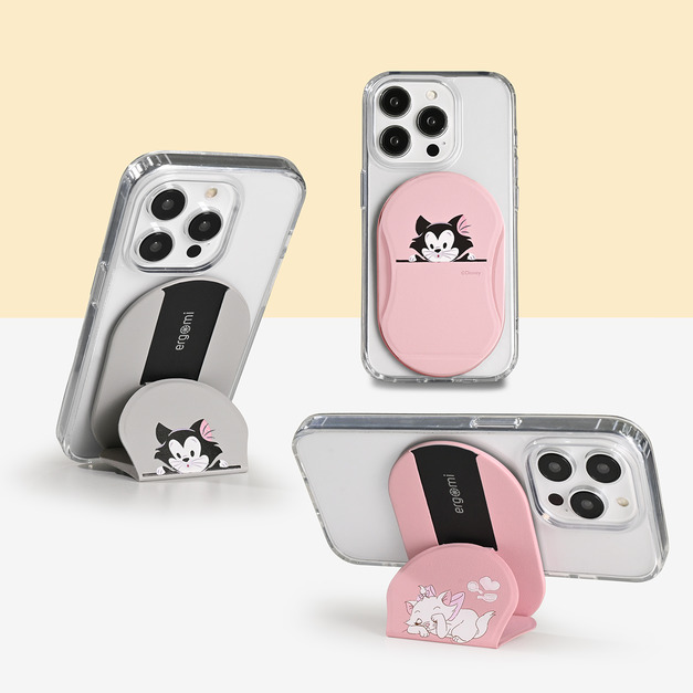 【Cats & Dogs】Mobius｜雙磁圈多角度手機支架 | 正版授權｜ergomi