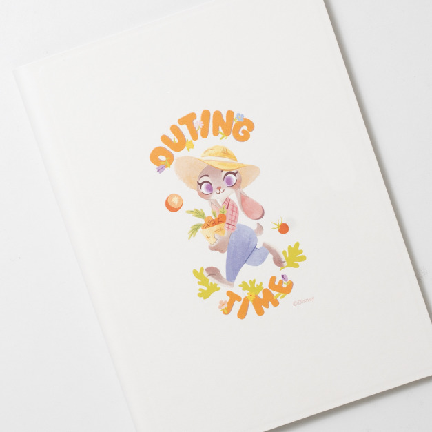 【動物方城市】朱蒂露營_A5 書套筆記本 | 正版授權 | LHiDS