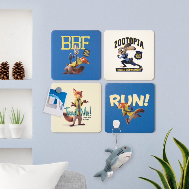 【動物方城市】 四方收納磚-守衛系列 | 正版授權 | LHiDS