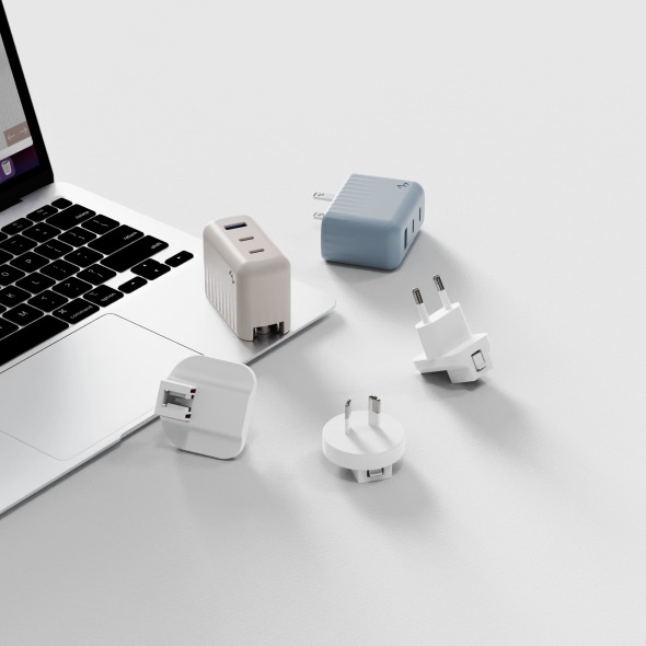 A1 PRO 70W 1A+2C 氮化鎵三孔快充｜Allite