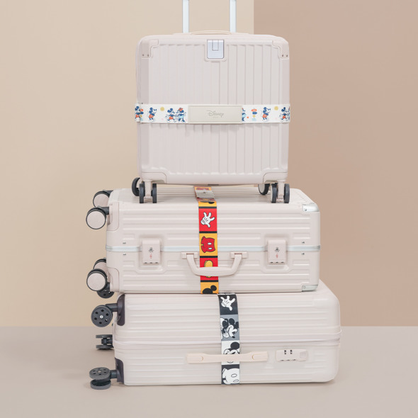 【米奇好朋友】造型行李束帶 | 正版授權 | ekax