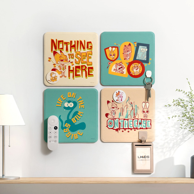 【動物方城市2】 四方收納磚-插畫系列 | 正版授權 | LHiDS