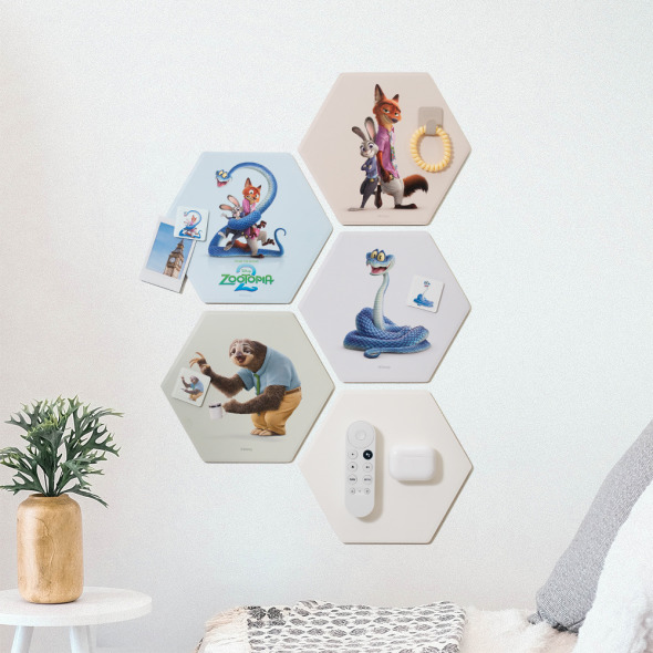 【動物方城市2】 六角收納磚-經典系列 | 正版授權 | LHiDS