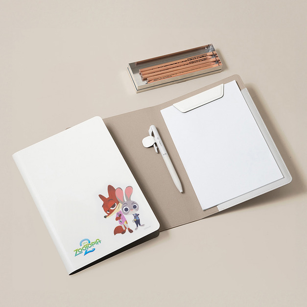 【動物方城市2】A5 書套筆記本_拍檔2.0 | 正版授權 | LHiDS