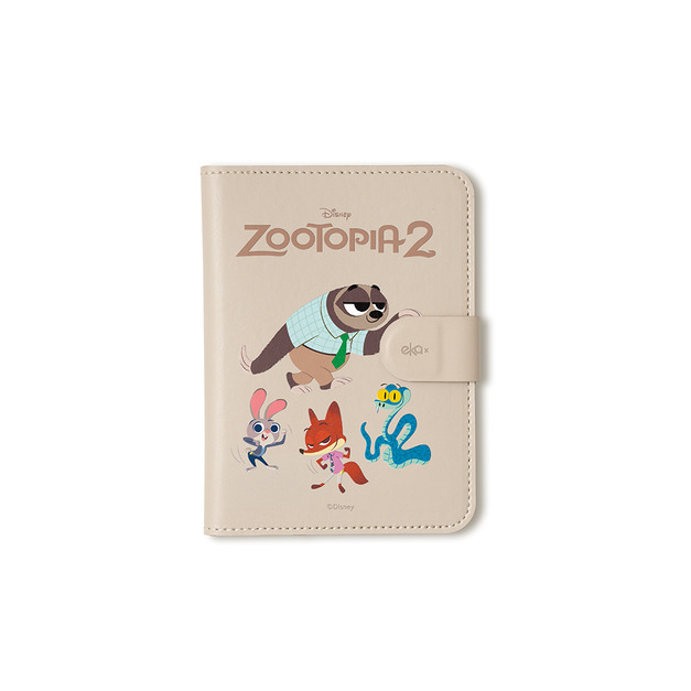 【動物方城市2】歡樂派對_輕巧皮革護照套 | 正版授權｜ekax