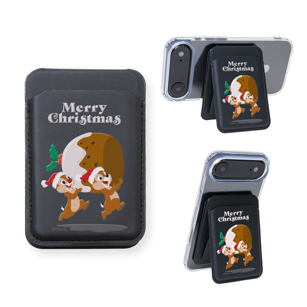 【米奇好朋友】Alpha｜磁吸卡包無段式支架_奇奇蒂蒂 | 聖誕交換禮物|  ergomi