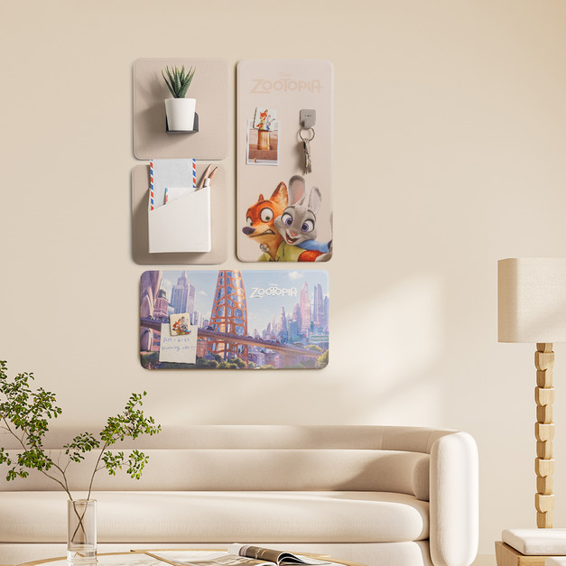 【動物方城市】 長形收納磚-守衛系列 | 正版授權 | LHiDS