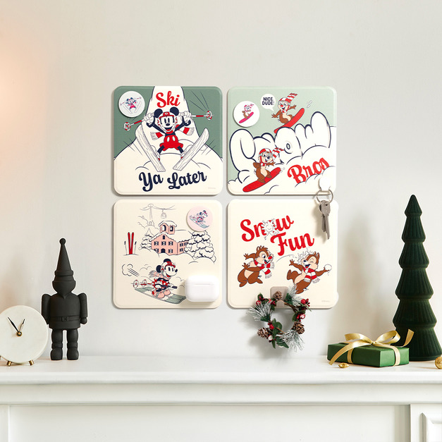 【米奇好朋友】 四方收納磚-聖誕系列 | 聖誕交換禮物 | LHiDS