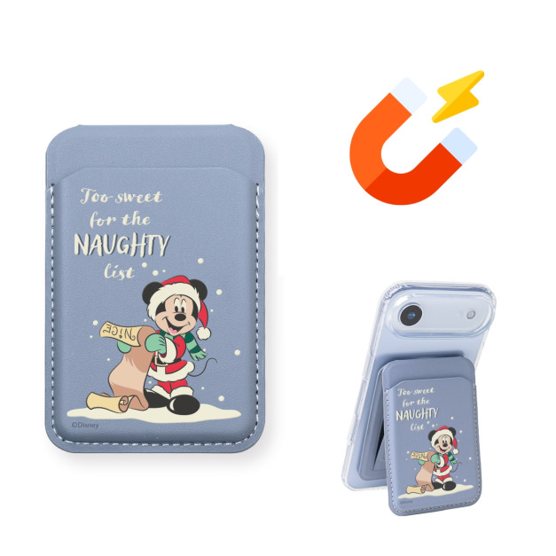 【米奇好朋友】Alpha｜輕薄磁吸無段式手機支架_ 米奇 |  聖誕交換禮物|  ergomi