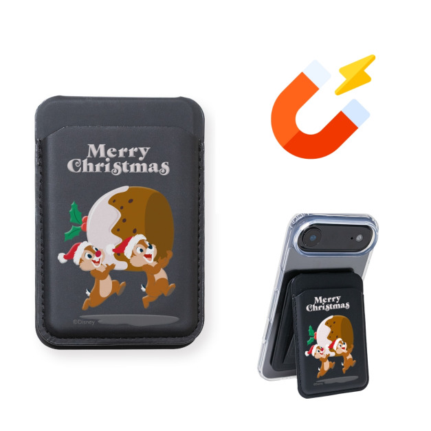 【米奇好朋友】Alpha｜輕薄磁吸無段式手機支架_奇奇蒂蒂 | 聖誕交換禮物|  ergomi