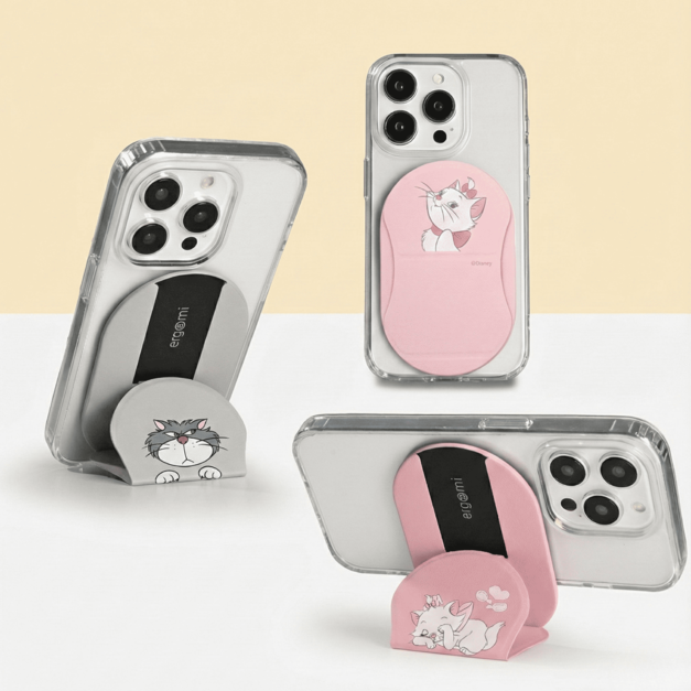 【Cats & Dogs】Mobius｜雙磁圈多角度手機支架 | 正版授權｜ergomi
