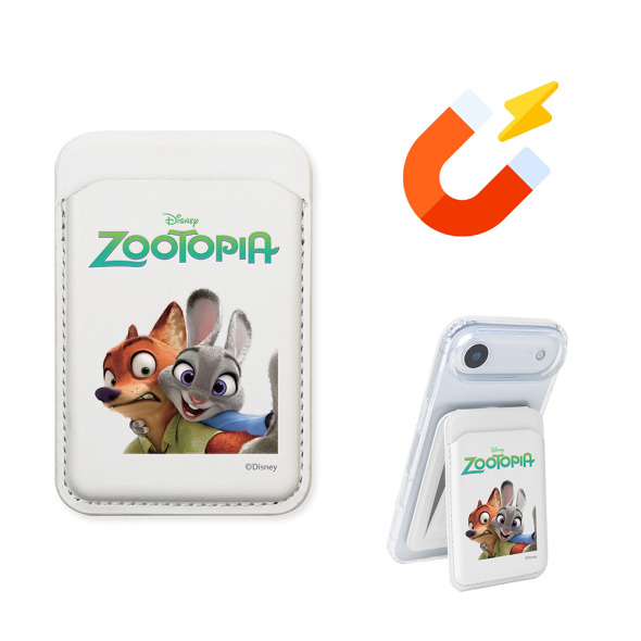 【動物方城市】Alpha｜磁吸卡包無段式支架_都市拍檔 | 正版授權 | ergomi