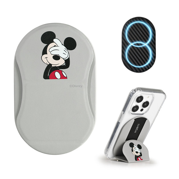 【米奇好朋友】Mobius｜雙磁圈多角度手機支架 - 米奇B | 正版授權｜ergomi