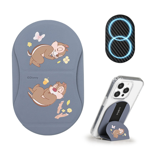 【米奇好朋友】Mobius｜雙磁圈多角度手機支架 - 奇奇蒂蒂B | 正版授權｜ergomi