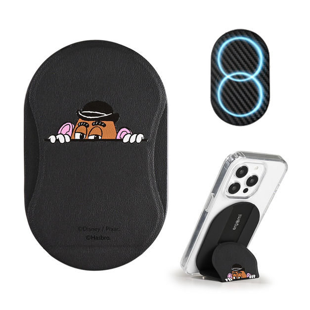 【玩具總動員】 Mobius｜雙磁圈多角度手機支架 - 蛋頭 | 正版授權｜ergomi