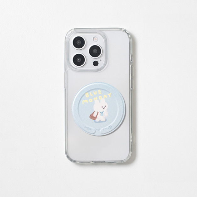 【ergomi x 87小兔】輕薄引磁片 (對位 MagSafe 磁吸使用)_Blue Monday | ergomi