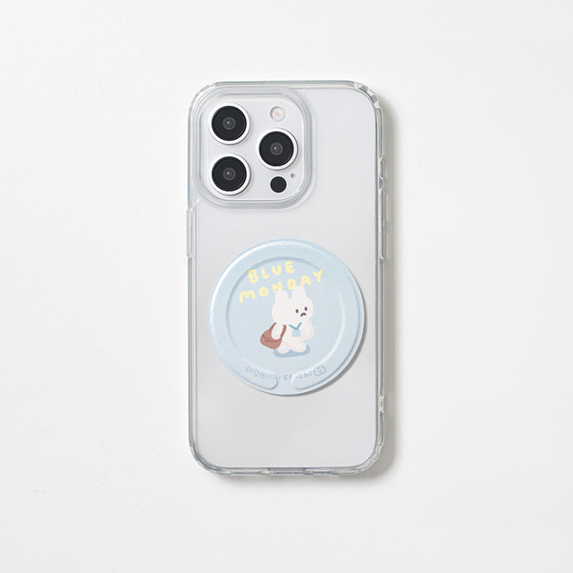 【ergomi x 87小兔】輕薄引磁片 (對位 MagSafe 磁吸使用)_Blue Monday | ergomi