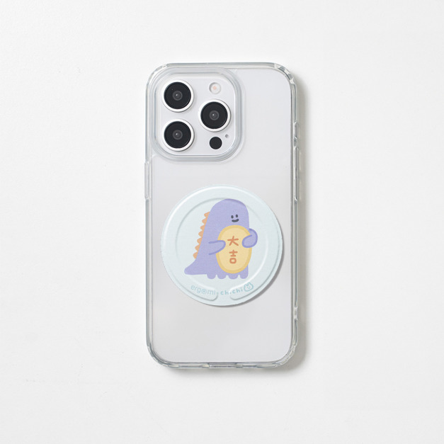 【ergomi x 87小兔】輕薄引磁片 (對位 MagSafe 磁吸使用)_招財大吉| ergomi