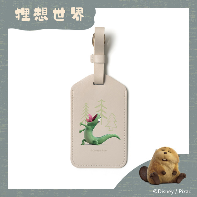 【狸想世界】輕巧皮革行李吊牌 - 湯姆尖叫｜ekax