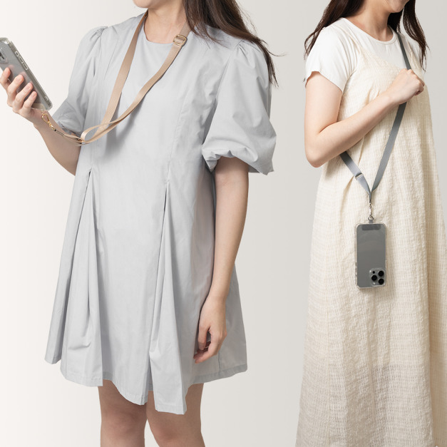 極輕尼龍夾片背帶雙入組｜ekax