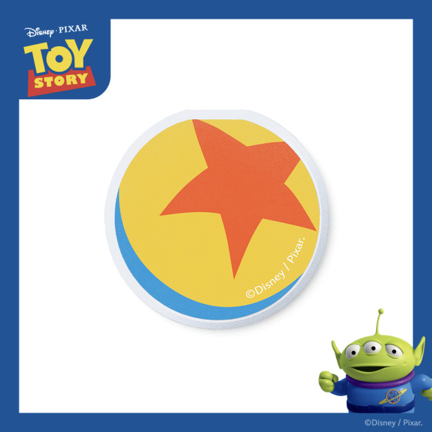 【玩具總動員】磁吸鏡子金屬支架 - Pixar Ball｜正版授權｜ekax