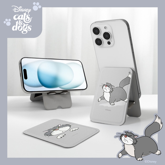 【Cats&Dogs】Atlas｜便攜通用手機支架｜正版授權｜ergomi