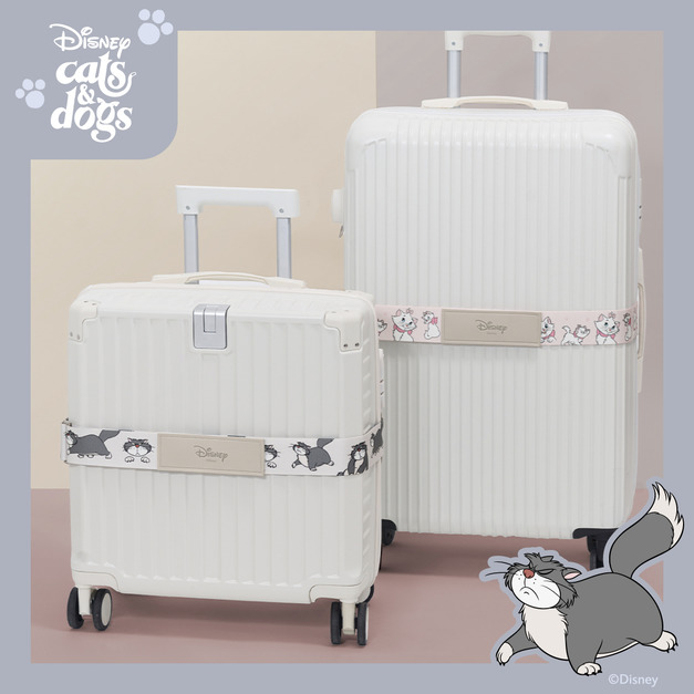 【Cats&Dogs】造型行李束帶｜正版授權｜ekax