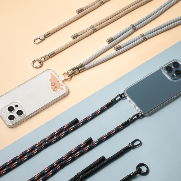 8mm金屬釦可調節背帶｜ekax