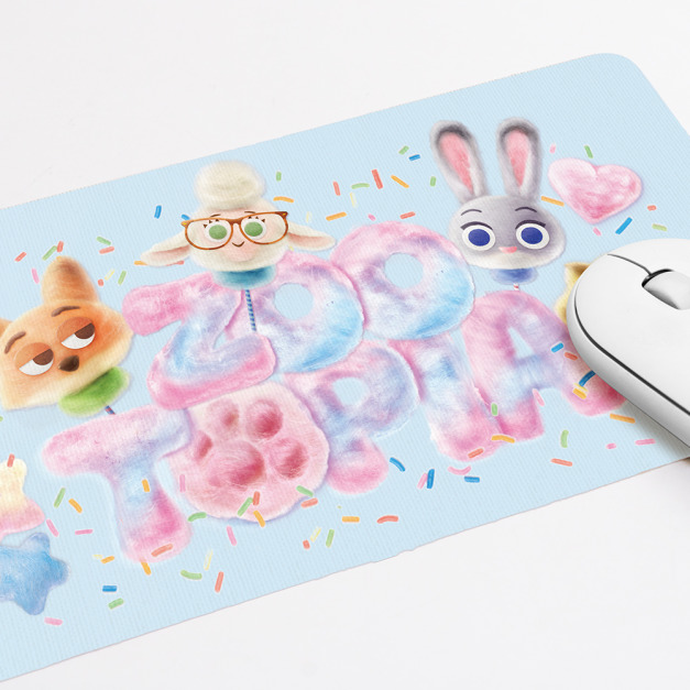 【動物方城市】三合一多功能滑鼠墊 標準尺寸 | 正版授權 ｜ekax