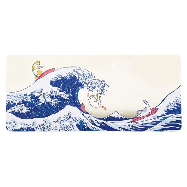 神奈川沖浪喵(大尺寸) +$100