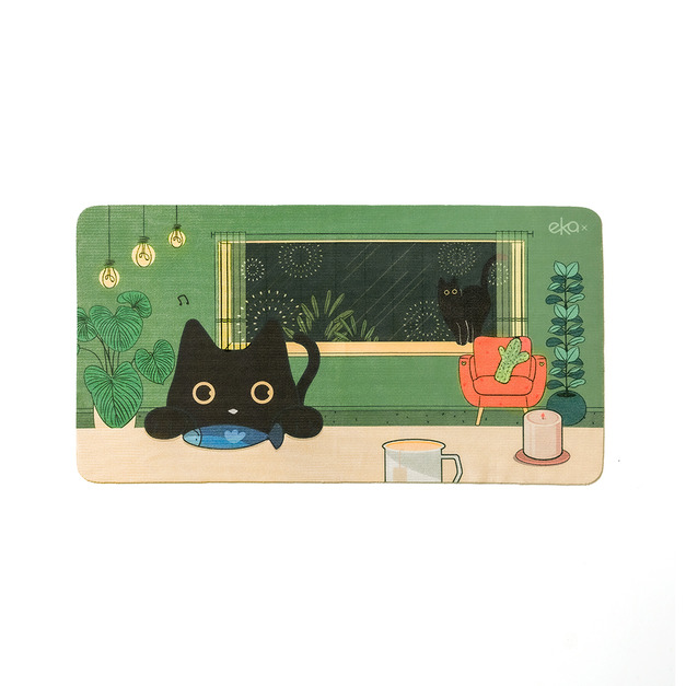 愛吃魚的貓(標準尺寸)