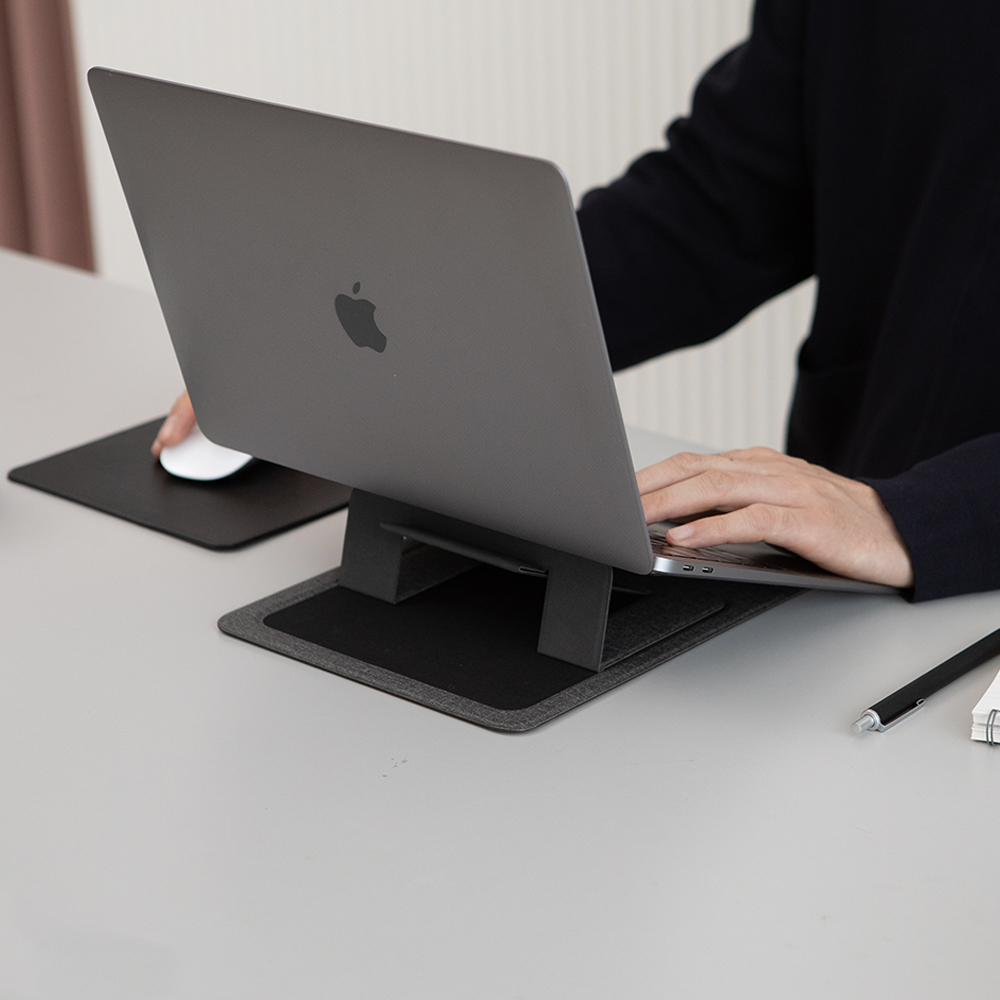 Meta Stand Pro | 多角度筆電平板支架(送船錨捲線器)｜ergomi