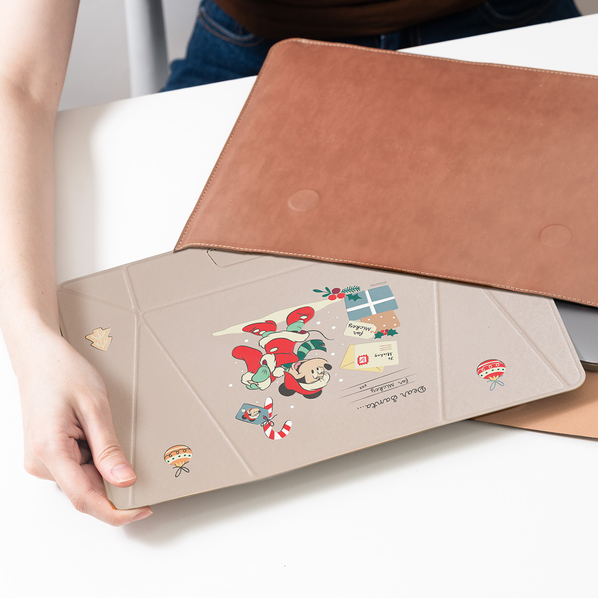 【米奇好朋友】Meta Stand｜筆電平板支架_米妮 | 聖誕交換禮物 | ergomi