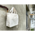 B03 帆布托特包 - 胚布素/黑提把 w30xh21x底9cm_4