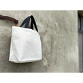 B03 帆布托特包 - 胚布素/黑提把 w30xh21x底9cm_3