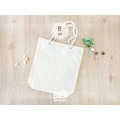 B06 棉麻提把帆布袋 - 胚布素 w34xh39x底10cm