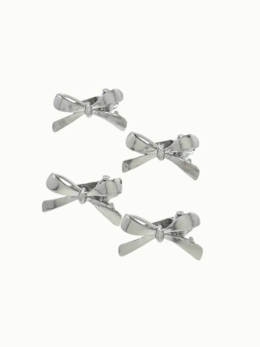 丨髮夾丨蝶舞少女．蝴蝶結髮夾4入組