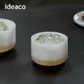 【日本ideaco】復古風奶玉玻璃杯2入組-180ml-多色可選_5