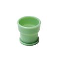 【日本ideaco】復古風奶玉植栽盆器(直徑9cm)-小-多色可選_1
