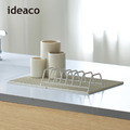 【日本ideaco】砂岩餐具瀝水架3件組-多色可選_3