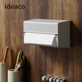 【日本ideaco】加深型ABS壁掛/桌上兩用擦手紙架_5