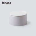 【日本ideaco】圓形桌邊按壓式垃圾桶-2.2L_2