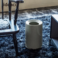 【日本ideaco】摩登圓形家用垃圾桶-6L_5